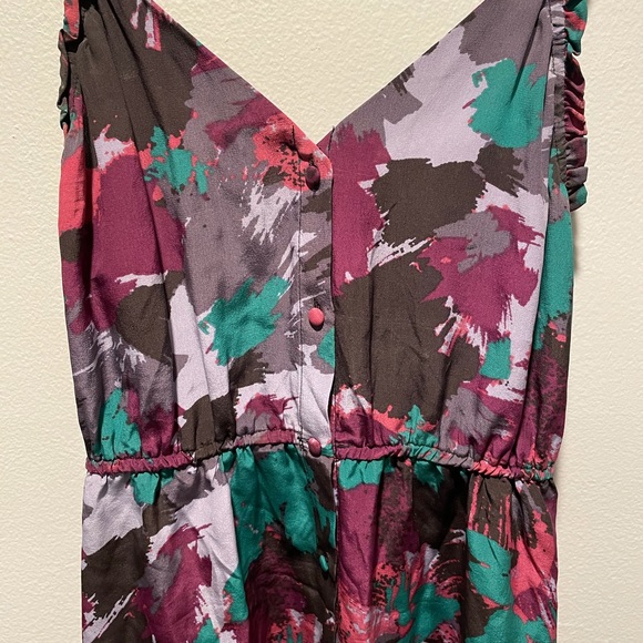 Urban Outfitters Ecote Brush Stroke Silk D… - Picture 3 of 7